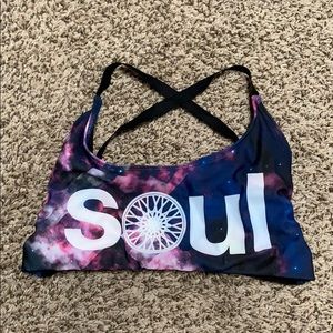SoulCycle Space Galaxy Bra
